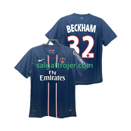 Paris Saint-Germain PSG BECKHAM 32 2012 2013 Fodboldtrøjer Retro Hjemmebanesæt Kort ærmer Paris Saint-Germain PSG BECKHAM 32 2012 2013 Fodboldtrøjer Retro Hjemmebanesæt Kort ærmer